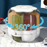 جاحبوباتی گرد چرخشی 6 خانه وارداتی جنس اکرولیک نشکن